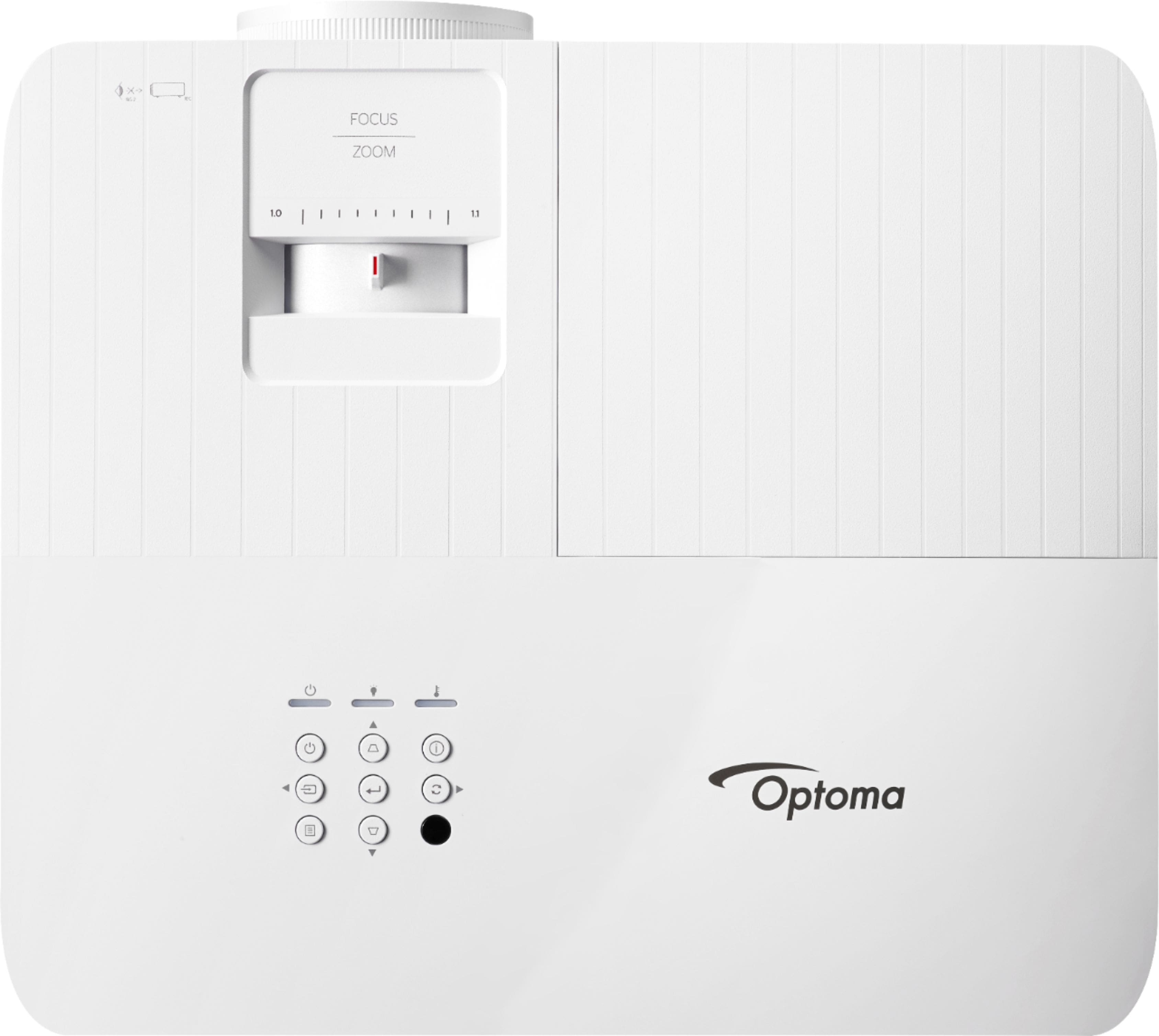 Alt View 10. Optoma - UHD38 4K UHD Projector with 4000 Lumens, 240Hz Refresh Rate, Enhanced Gaming Mode 4.2ms Response Time, HDR10 & HLG - White.