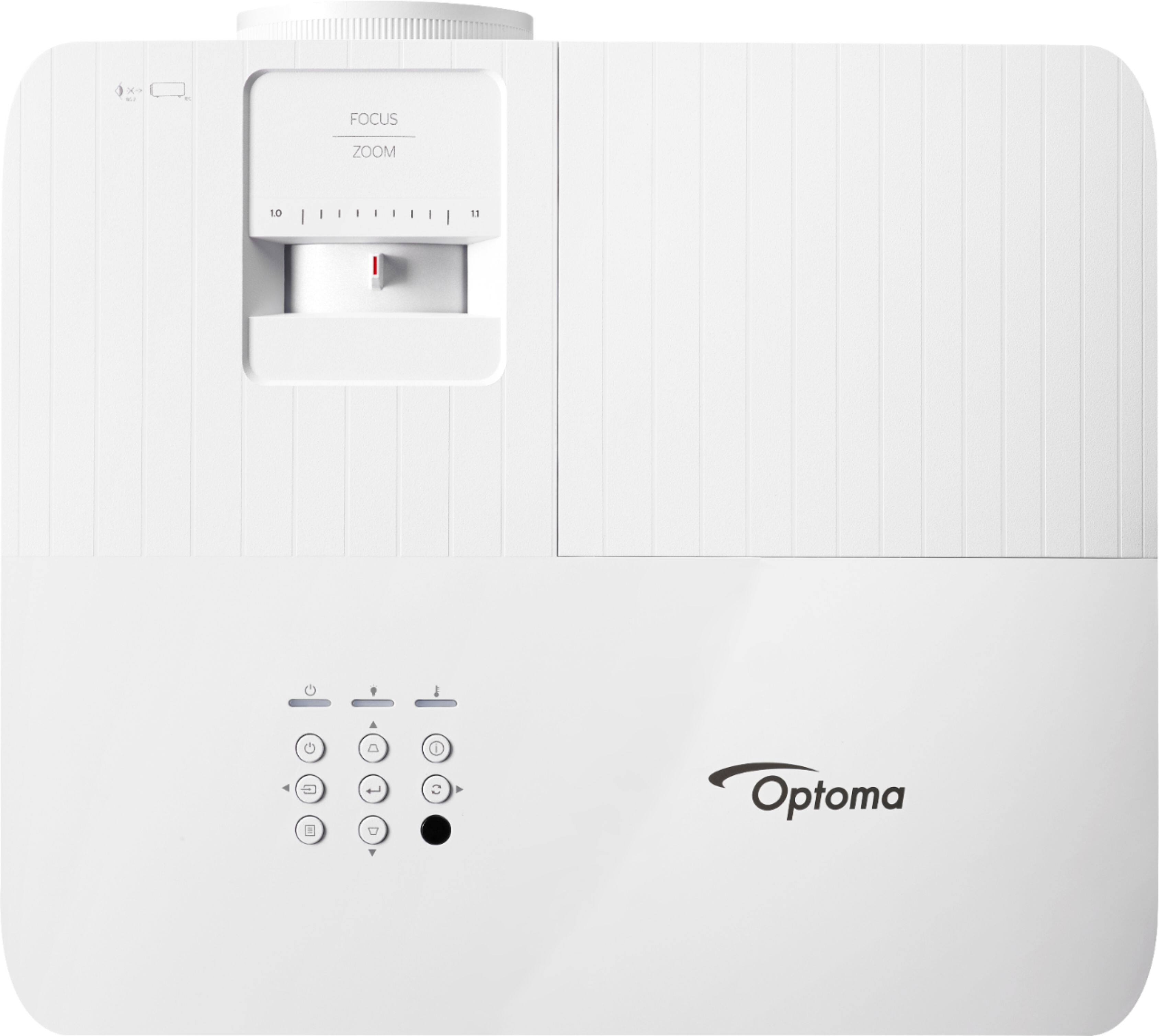 Alt View 10. Optoma - UHD38 4K UHD Projector with 4000 Lumens, 240Hz Refresh Rate, Enhanced Gaming Mode 4.2ms Response Time, HDR10 & HLG - White.