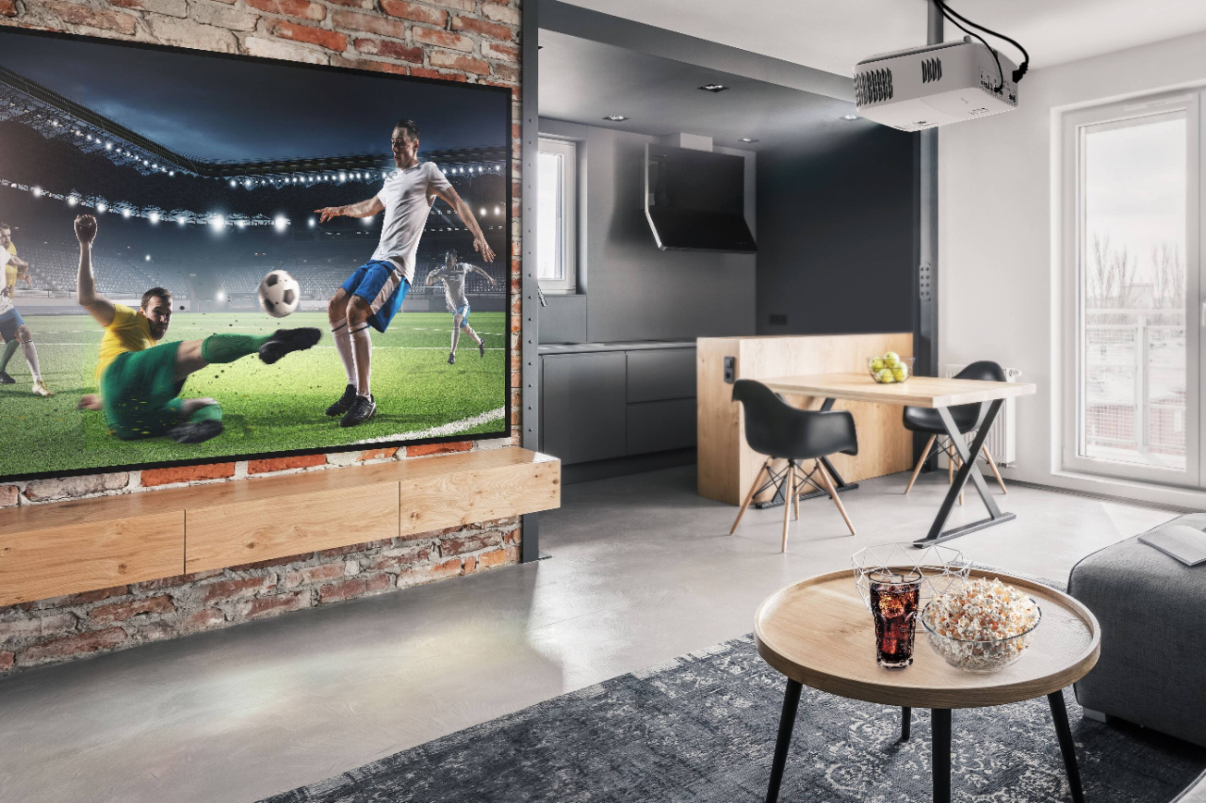 Alt View 12. Optoma - UHD38 4K UHD Projector with 4000 Lumens, 240Hz Refresh Rate, Enhanced Gaming Mode 4.2ms Response Time, HDR10 & HLG - White.