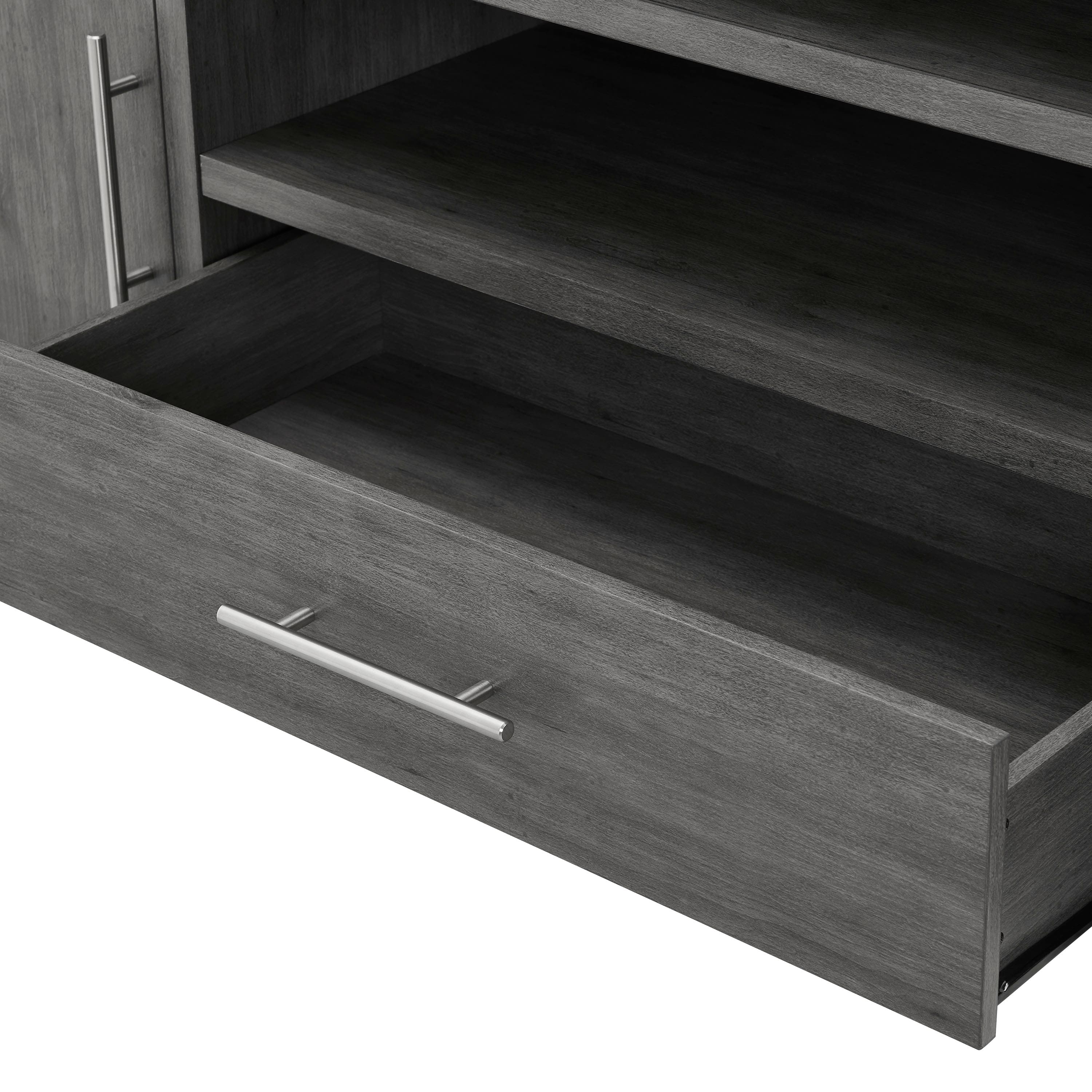 Alt View 11. Insignia™ - Gaming TV Stand for Most TVs Up to 65" - Gray.