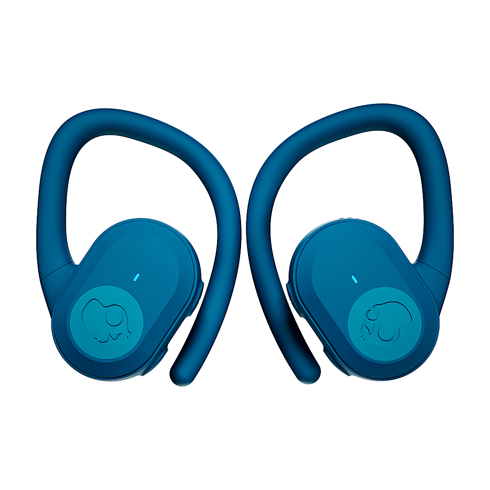 Left View: Skullcandy - Push Ultra In-Ear True Wireless Sport Headphones - Blue
