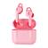 Angle. Skullcandy - Indy ANC True Wireless In-Ear Headphones - Pink.