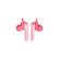 Alt View 18. Skullcandy - Indy ANC True Wireless In-Ear Headphones - Pink.