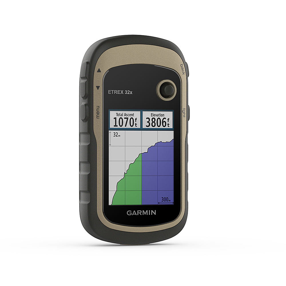 Angle View: Garmin - eTrex 32x 2.2" GPS - Black