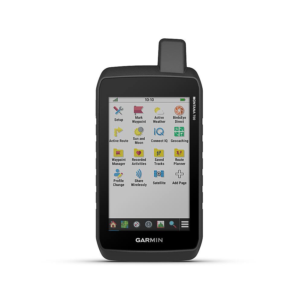 Alt View 12. Garmin - Montana 700 5" GPS with Built-in Bluetooth - Black.