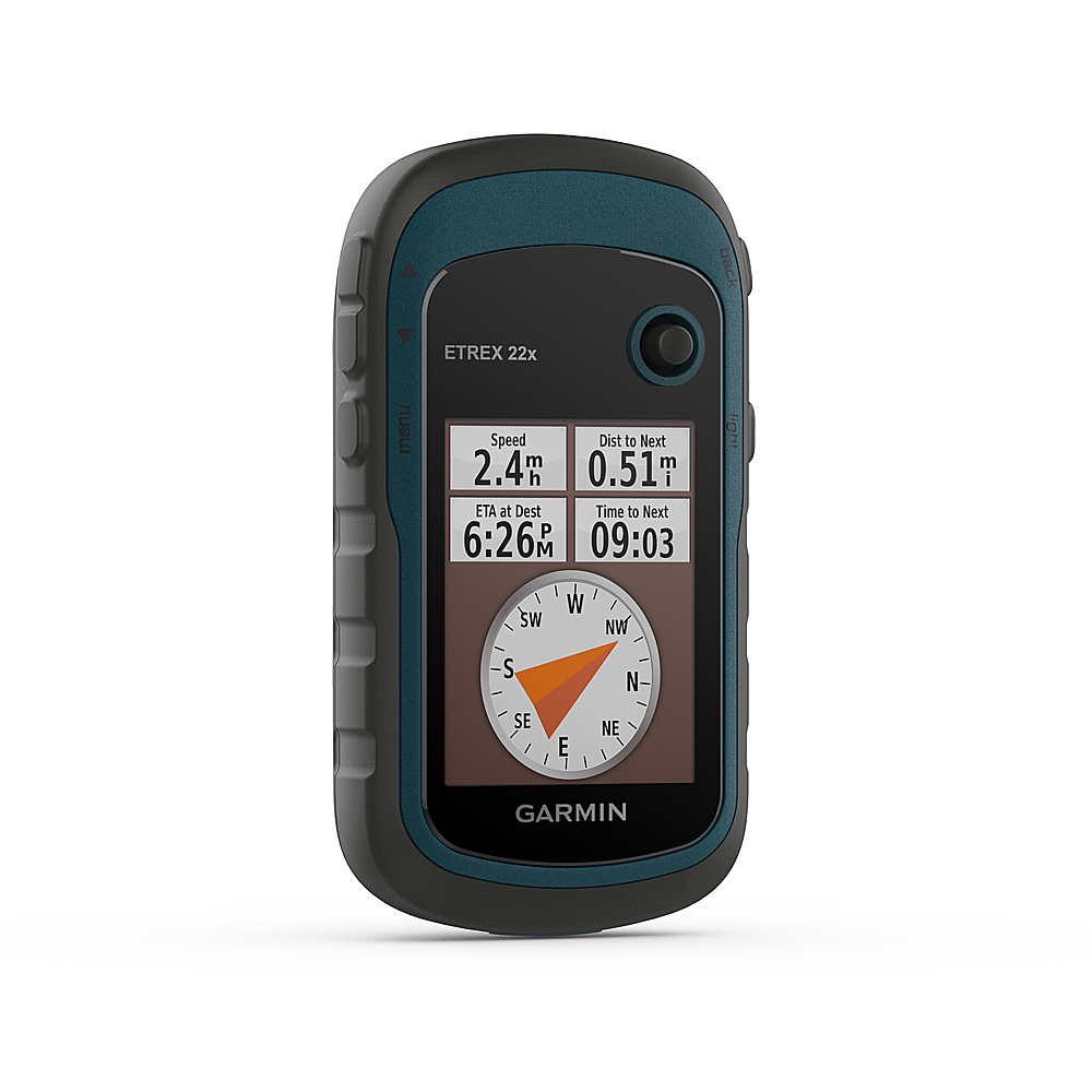 Angle View: Garmin - eTrex 22x 2.2" GPS - Black