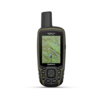 Garmin - GPSMAP 65s 2.6" GPS with Built-in Bluetooth - Black - Front_Zoom