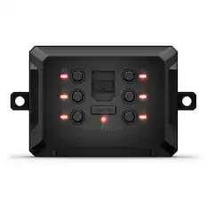 Front. Garmin - Powerswitch Digital Switch Box - Black.