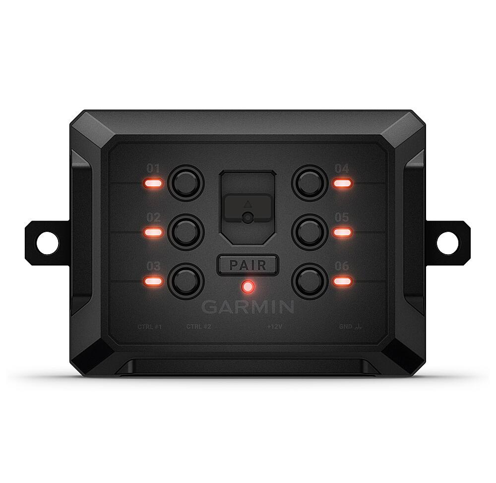Front. Garmin - Powerswitch Digital Switch Box - Black.