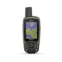 Garmin - GPSMAP 65 2.6" GPS with Built-in Bluetooth - Black - Front_Zoom