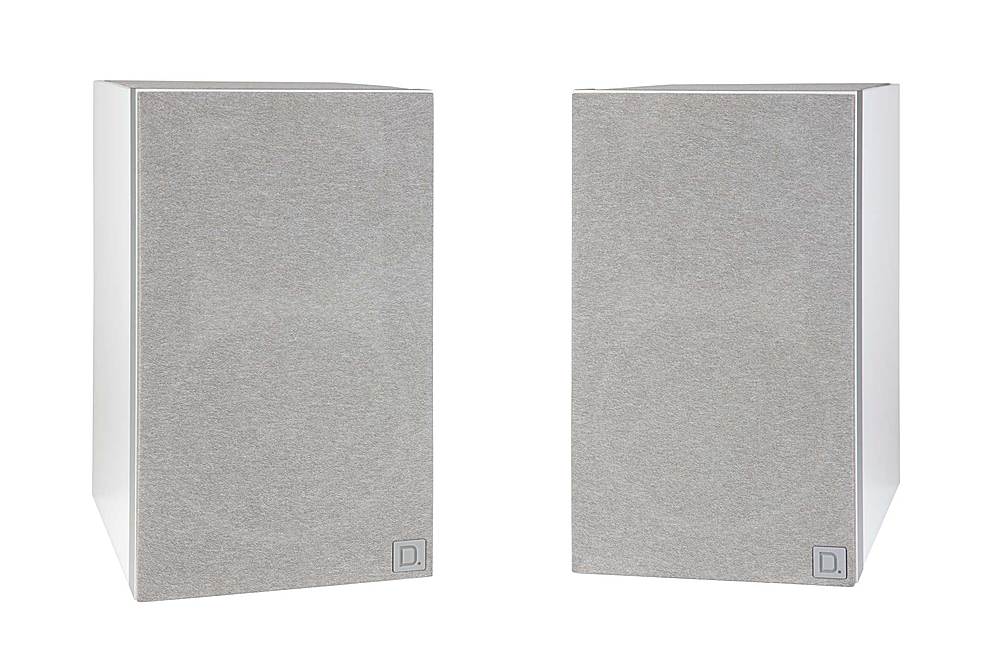 Left View: Definitive Technology - Demand D11 Bookshelf Speakers, Pair - Gloss White