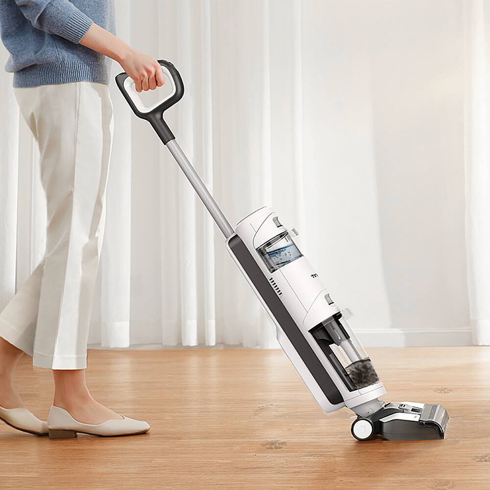 Tineco - iFloor Breeze Wet/Dry Cordless Stick Vacuum - Silver | Okinus