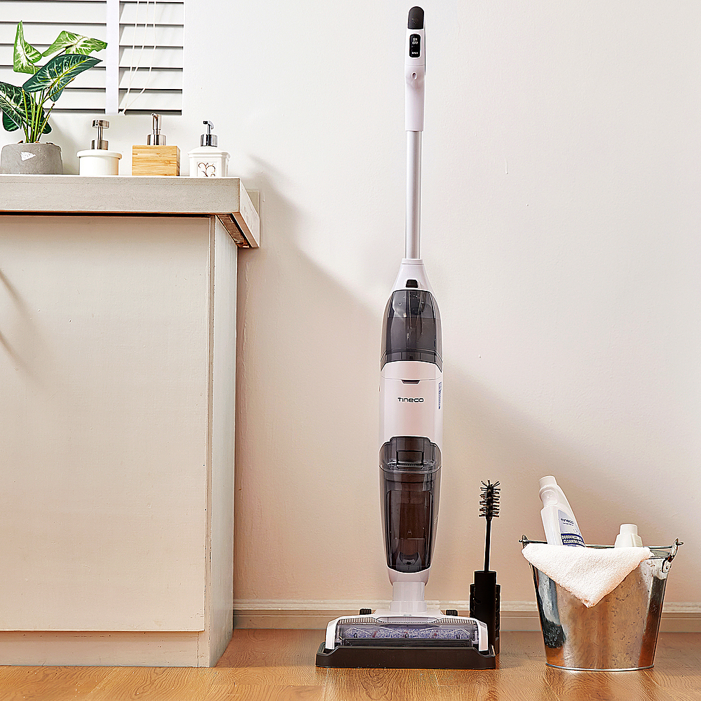 Alt View 14. Tineco - iFloor - 3 in 1 Mop, Vacuum & Self Cleaning Floor Washer - Gray.