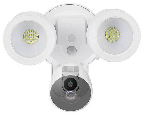 Wasserstein - Remote Floodlight with Charger for Nest Cam Outdoor - White