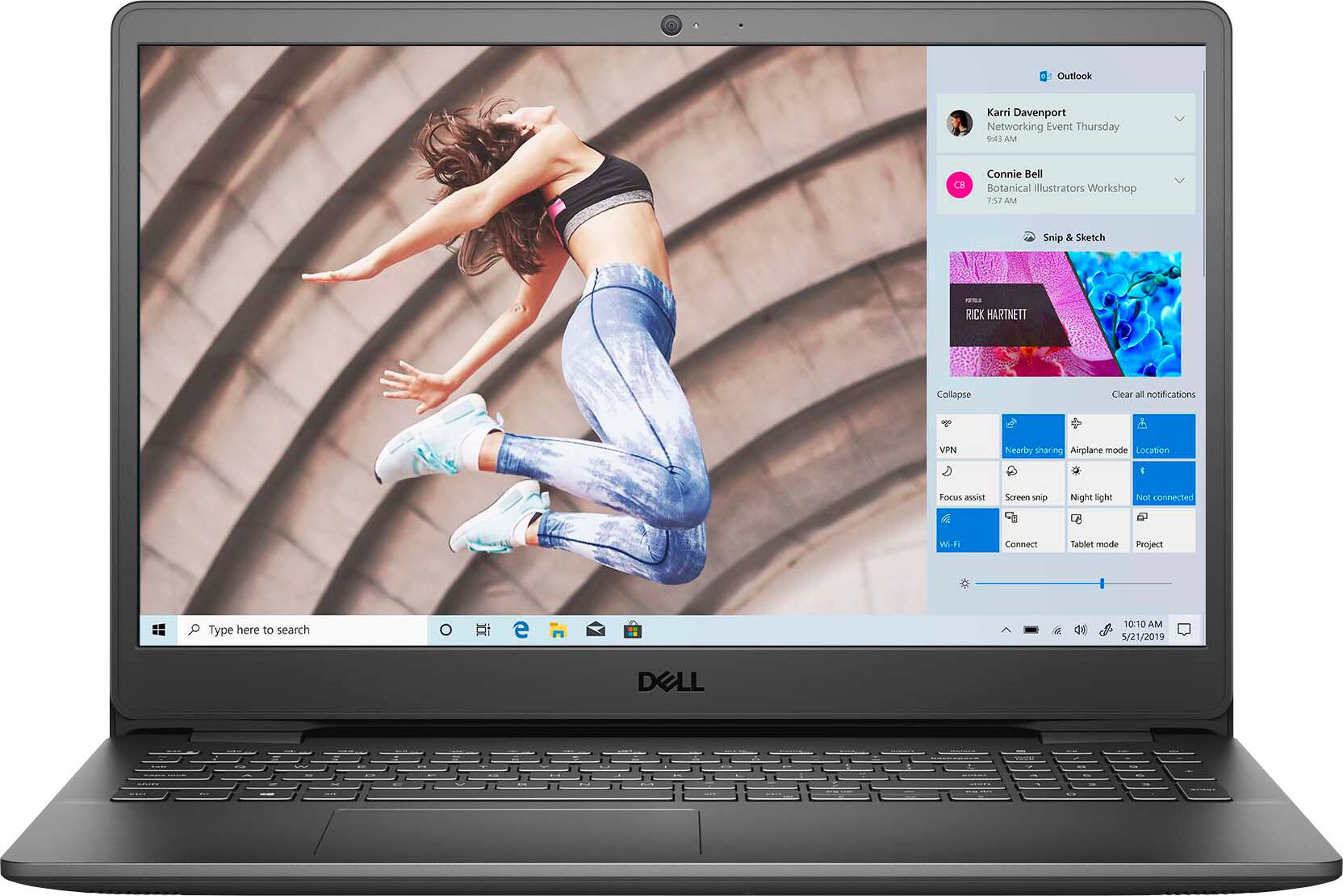 Alt View 12. Dell - Inspiron 3501 15.6" HD Laptop - Intel Core i5 - 12GB Memory - 256GB Solid State Drive.