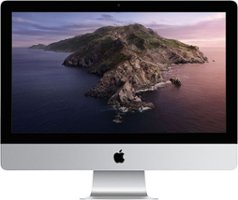 Apple - 21.5" Pre-Owned iMac with Retina 4K Display - Intel Core i5 3.0 GHz - 8GB Memory - 1TB HDD (2019) - Silver - Front_Zoom