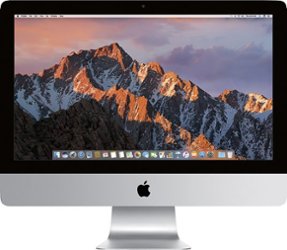 Apple - 21.5" Certified Refurbished iMac Desktop Core i5 1.6GHz - 8GB Memory - 1TB HDD (2015) - Silver - Front_Zoom