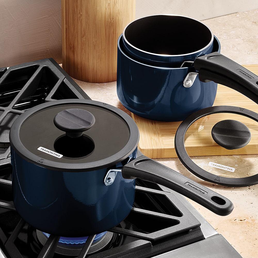 Best Buy: Tramontina 6-Piece Sauce Pan E Set Naval 80156/069DS