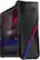 Front. ASUS - ROG Gaming Desktop - Intel Core i7-11700F - 16GB Memory - NVIDIA GeForce RTX 3070 - 1TB HDD + 512GB SSD - Black.