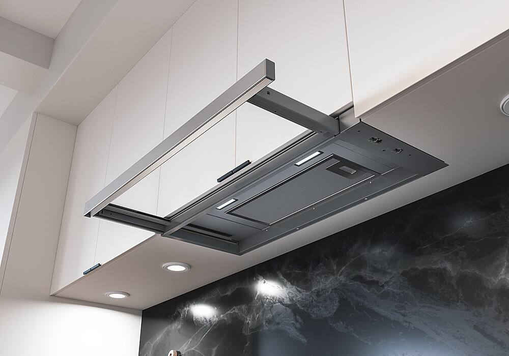 Alt View 12. Zephyr - Pisa 30 in. 290 CFM Under Cabinet Range Hood - Stainless Steel.