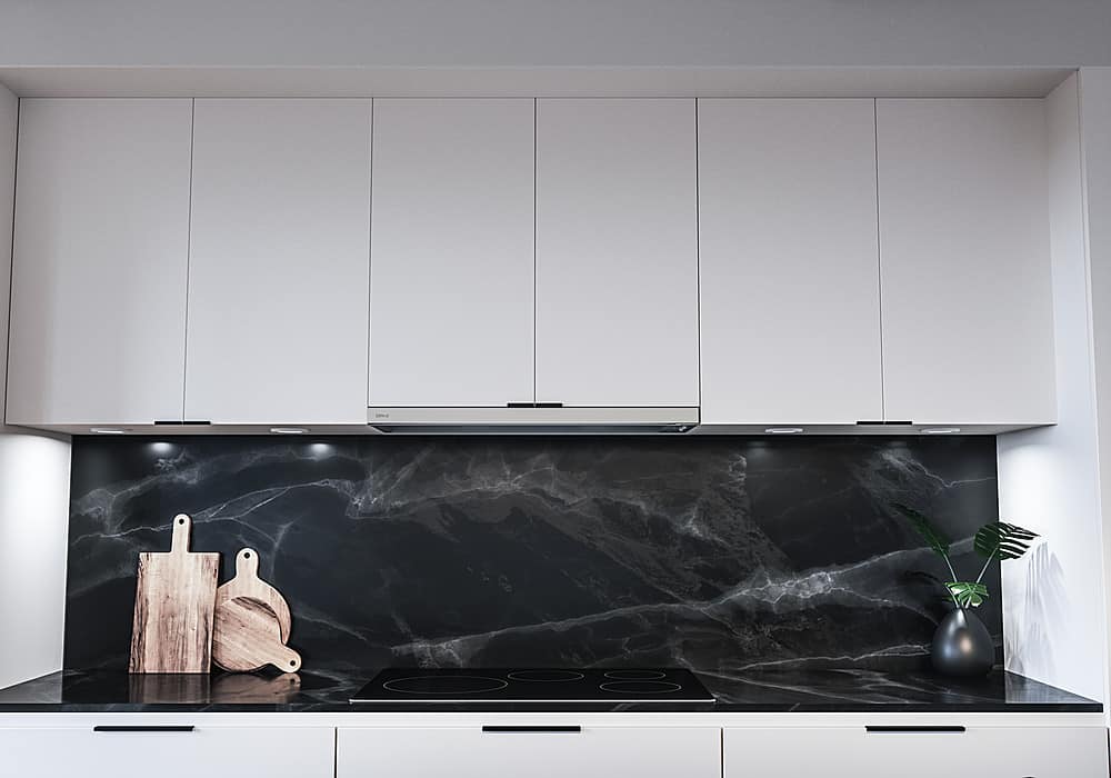 Alt View 11. Zephyr - Pisa 30 in. 290 CFM Under Cabinet Range Hood - Stainless Steel.