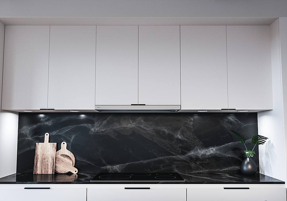 Alt View 11. Zephyr - Pisa 30 in. 290 CFM Under Cabinet Range Hood - Stainless Steel.