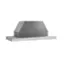 Left. Zephyr - Pisa 30 in. 500 CFM Under Cabinet Range Hood - Stainless Steel.