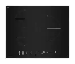 JennAir - 25" Built-in Electric Induction Cooktop 3-Elements with Oblivion Glass - Black