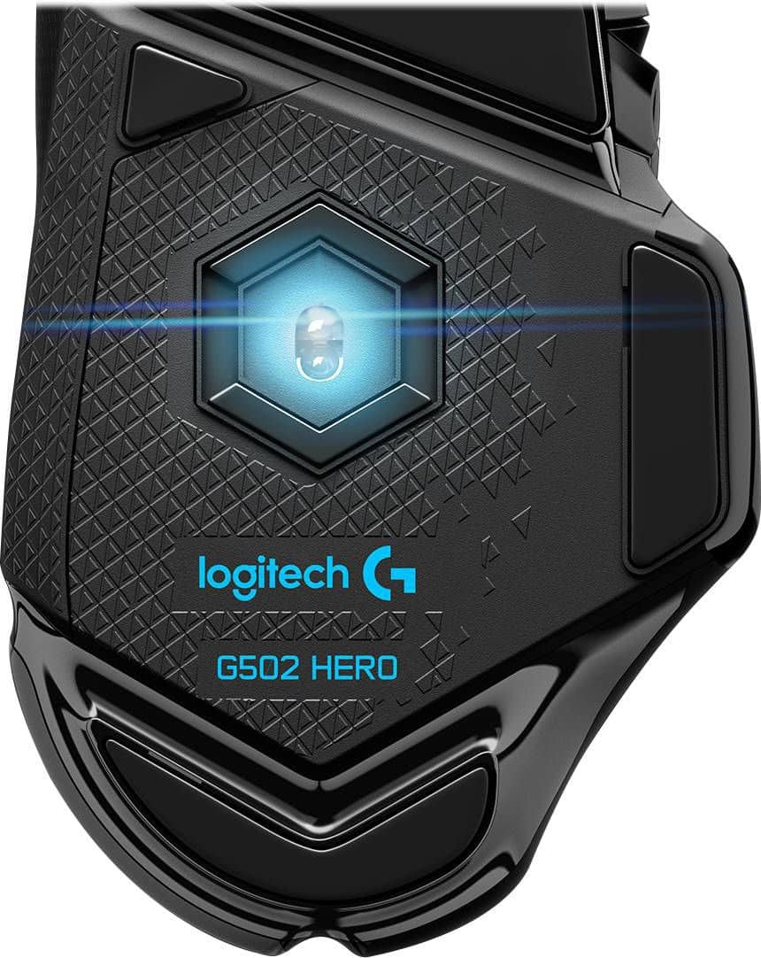 Logitech G502 Hero High Performance Wired Gaming Mouse Hero 25k Sensor 25600 Dpi Rgb 0375