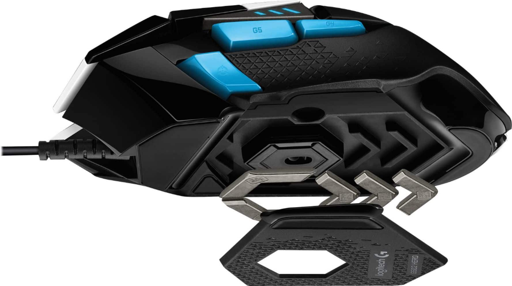 Logitech-g502 hero k/da mouse gaming de alto desempenho, sensor