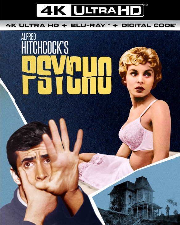  Psycho [Includes Digital Copy] [4K Ultra HD Blu-ray/Blu-ray] [1960]