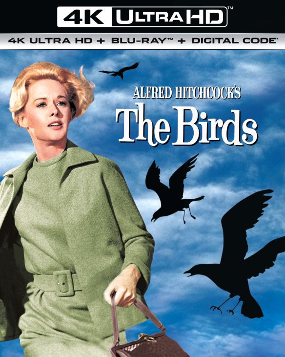 

The Birds [Includes Digital Copy] [4K Ultra HD Blu-ray/Blu-ray] [1963]