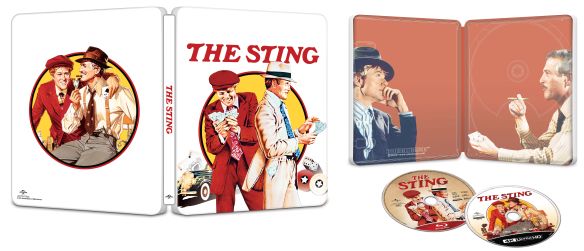 The Sting [SteelBook] [Includes Digital Copy] [4K Ultra HD Blu-ray/Blu-ray] [1973]