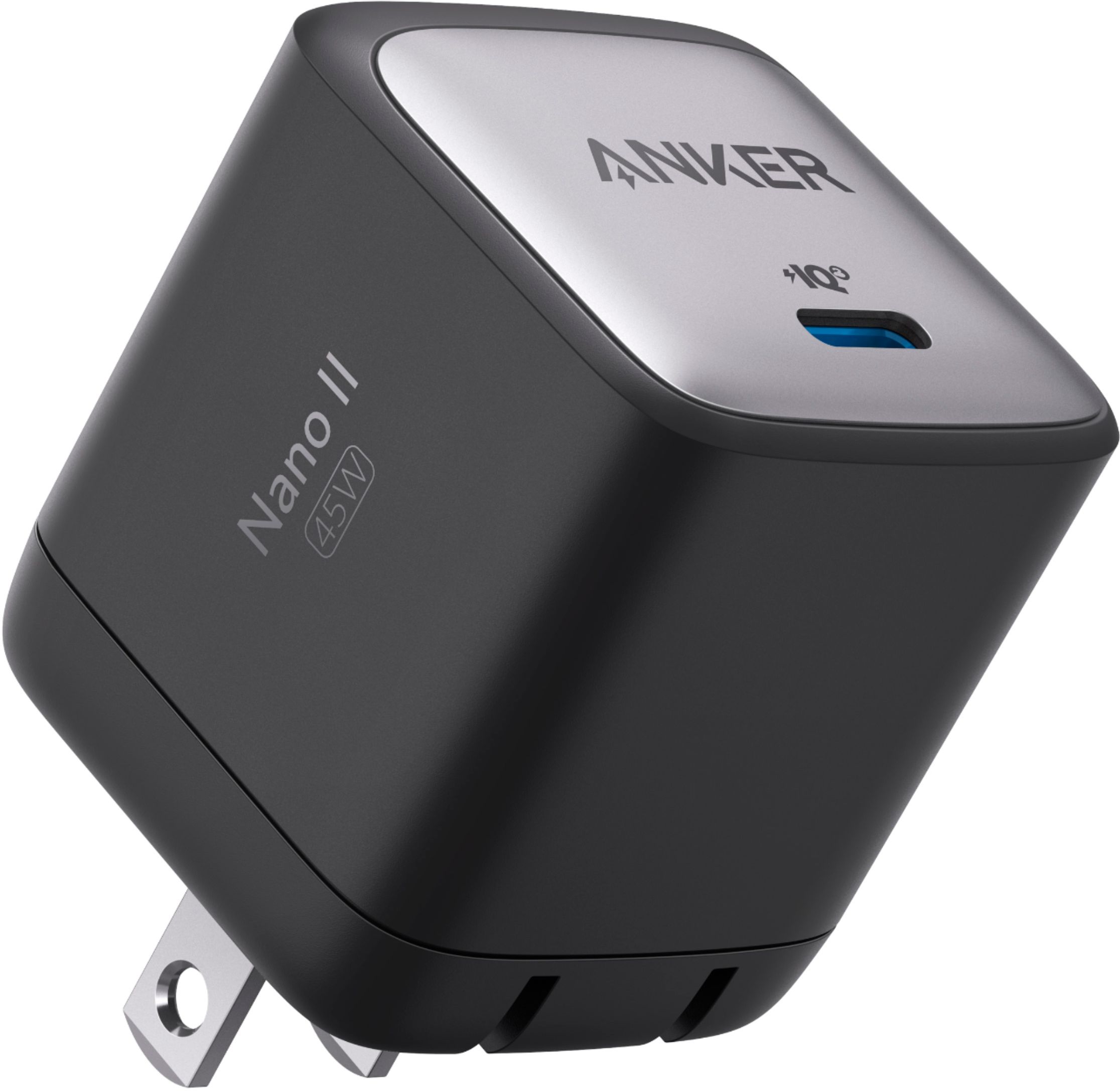 Cargador USB-C de 45 W para pared Anker Nano II, carga de alta velocidad