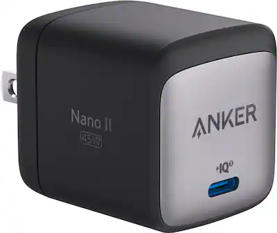 Anker PowerPort Atom III Slim Chargeur Mural Double Ports USB-C (45 W Anker PowerPort Atom III Slim Chargeur Mural Double Ports USB-C (45 W