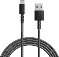 Anker - PowerLine Select+ USB-C to USB-A Cable 3-ft - Black - Front_Zoom