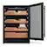 Alt View 20. NewAir - 840 Count Cigar Humidor Wineador with Built-in Humidification System and Opti-Temp Heating & Cooling Function - Black.