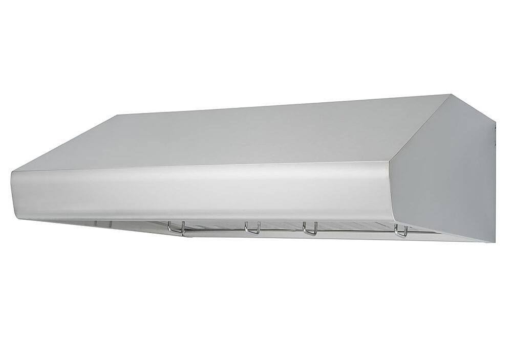 Angle. Windster Hoods - WS-3930SS - Stainless steel.