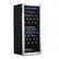 Front. NewAir - 98-Bottle Dual Zone Wine Fridge, Low-Vibration Inverter Compressor, Ultra-Quiet, Adjustable Racks, Digital Thermostat - Silver.