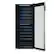 Alt View 28. NewAir - 98-Bottle Dual Zone Wine Fridge, Low-Vibration Inverter Compressor, Ultra-Quiet, Adjustable Racks, Digital Thermostat - Silver.