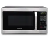 Angle. Farberware - Classic 0.7 Cu. Ft. Countertop Microwave with Speed Cooking - Silver.