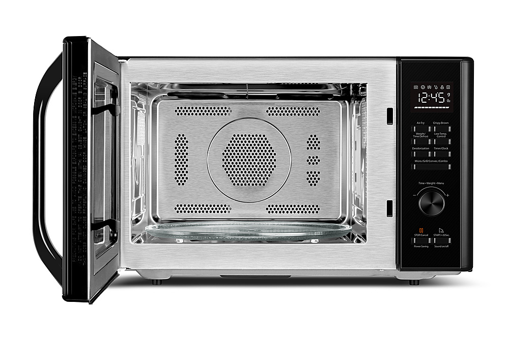 Best Buy: Toshiba 1.0 Cu. Ft. Convection Multifunction Microwave with  Sensor Cooking Black AC028A2CA