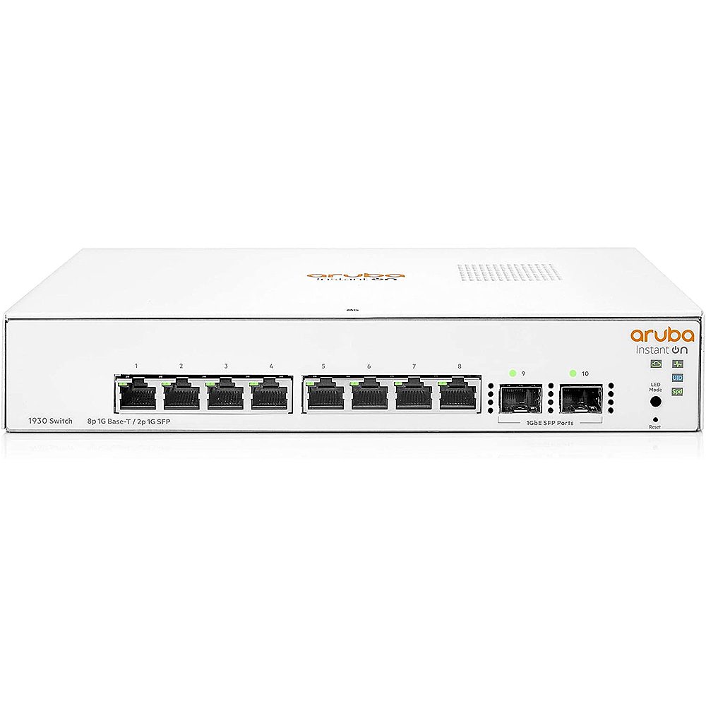 HPE Aruba Instant On 1930 8G 2SFP Switch White JL680A#ABA - Best Buy