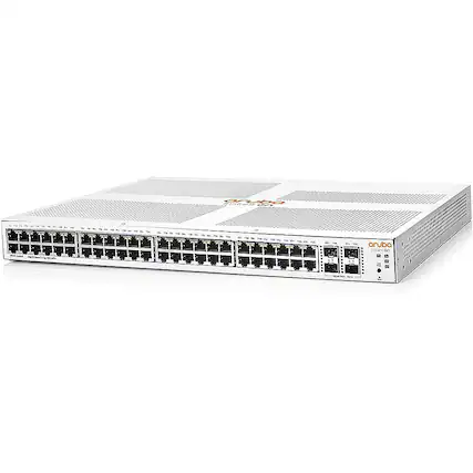 Alt View 11. HPE Aruba - Instant On 1930 48G 4SFP/SFP+ Switch - White.