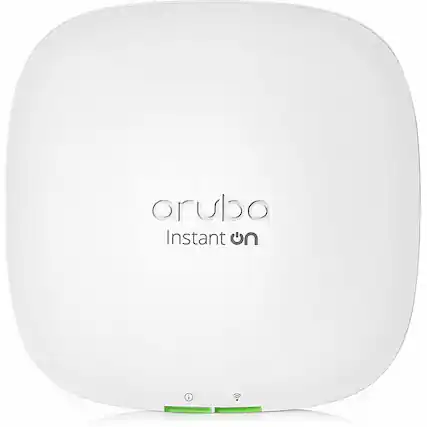 Front. HPE Aruba - Instant On AP22 Wireless Access Point - White.