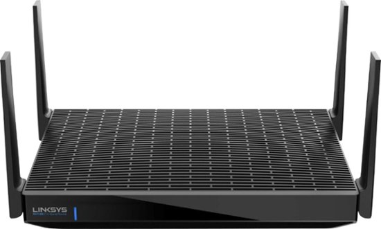 Front Zoom. Linksys - Hydra Pro AXE6600 Wi-Fi 6E Tri-Band Router - Black.