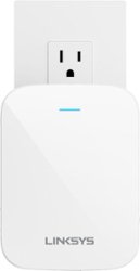Linksys - Max-Stream Wi-Fi 6 Range Extender - Front_Zoom