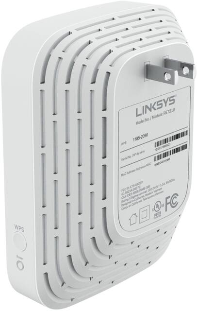 Alt View Zoom 12. Linksys - Max-Stream Wi-Fi 6 Range Extender.