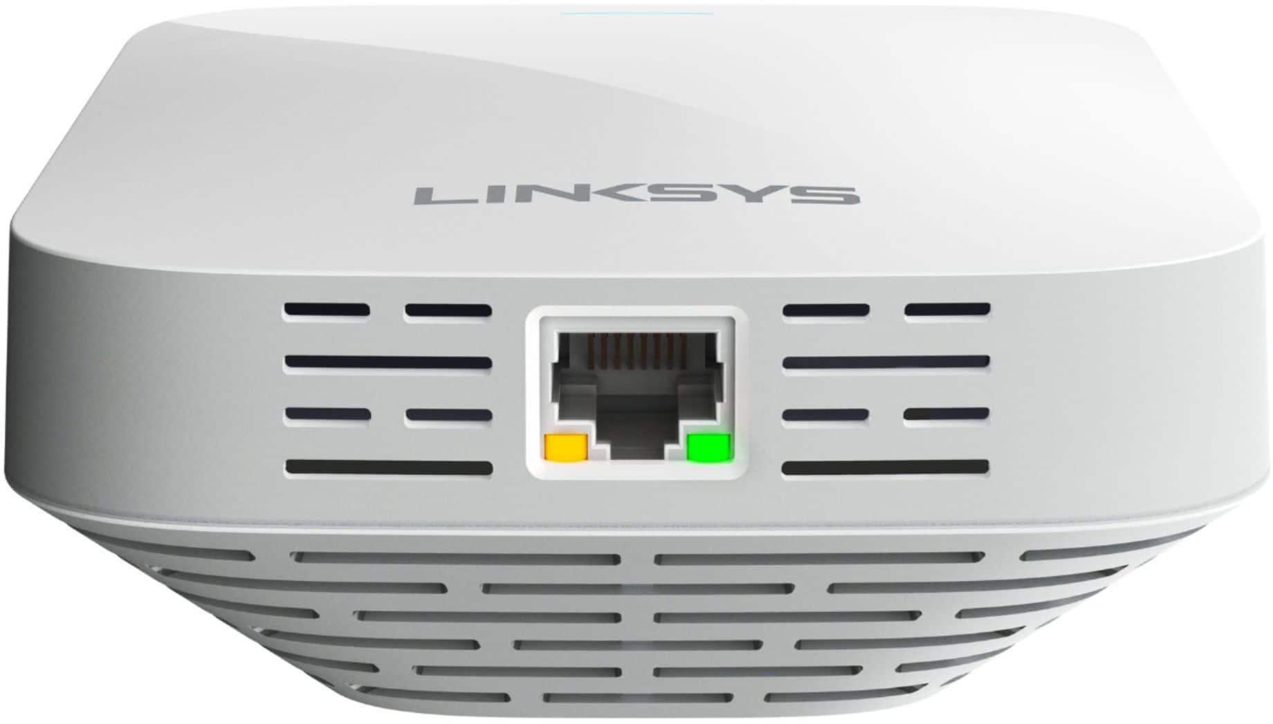 Alt View 14. Linksys - Max-Stream Wi-Fi 6 Range Extender - White.