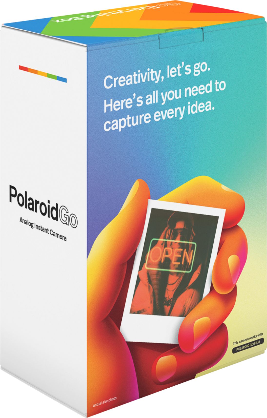 Back View: Polaroid - Go Camera-Everything Box